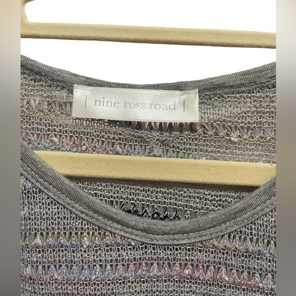 Nine Ross Road - loose knit sweater - grayish - size Small - Picture 2 of 4